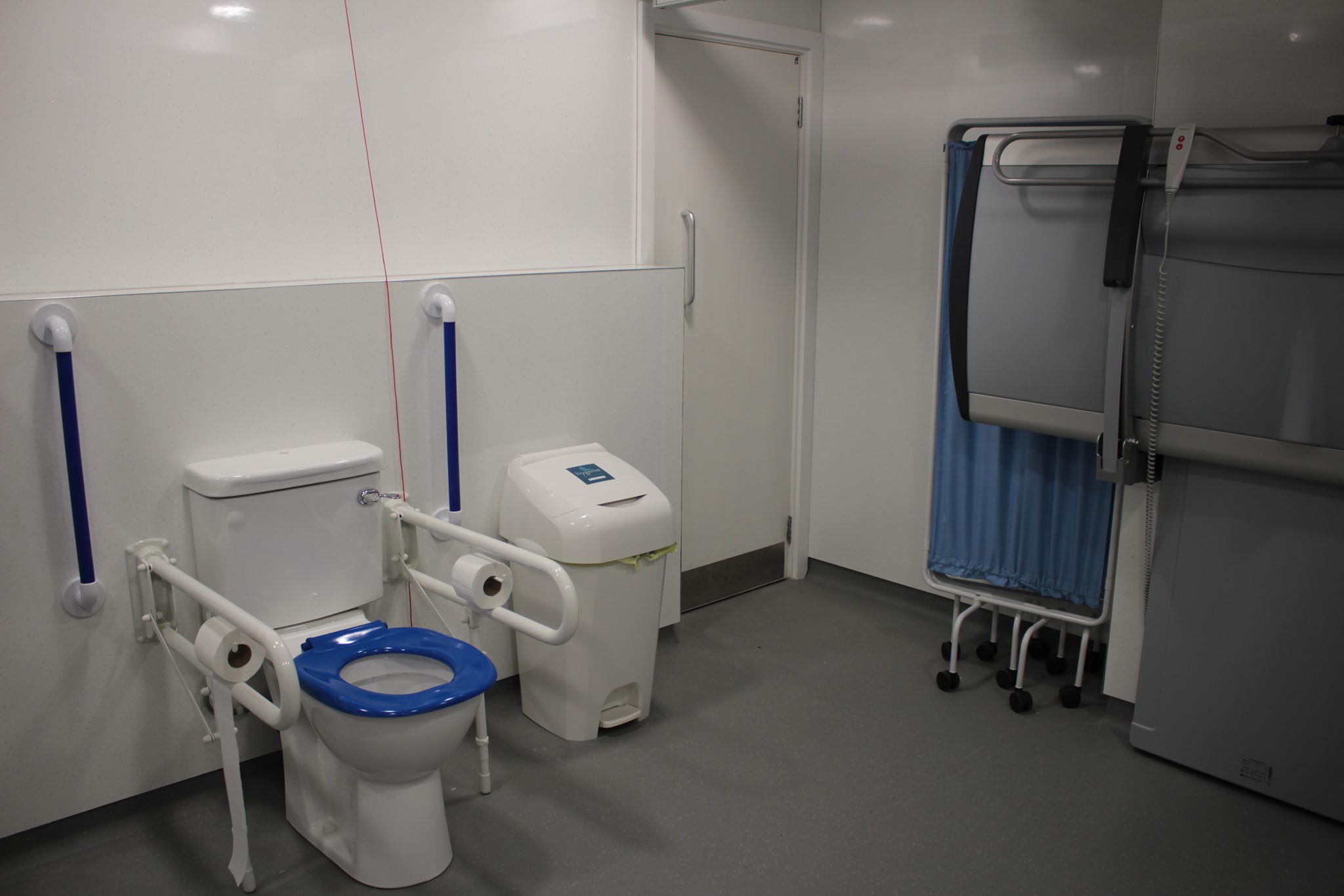Changing Places Facility showing the toilet