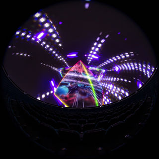 Prism in the Dark Side of the Moon show in the planetarium