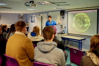 Space careers event.