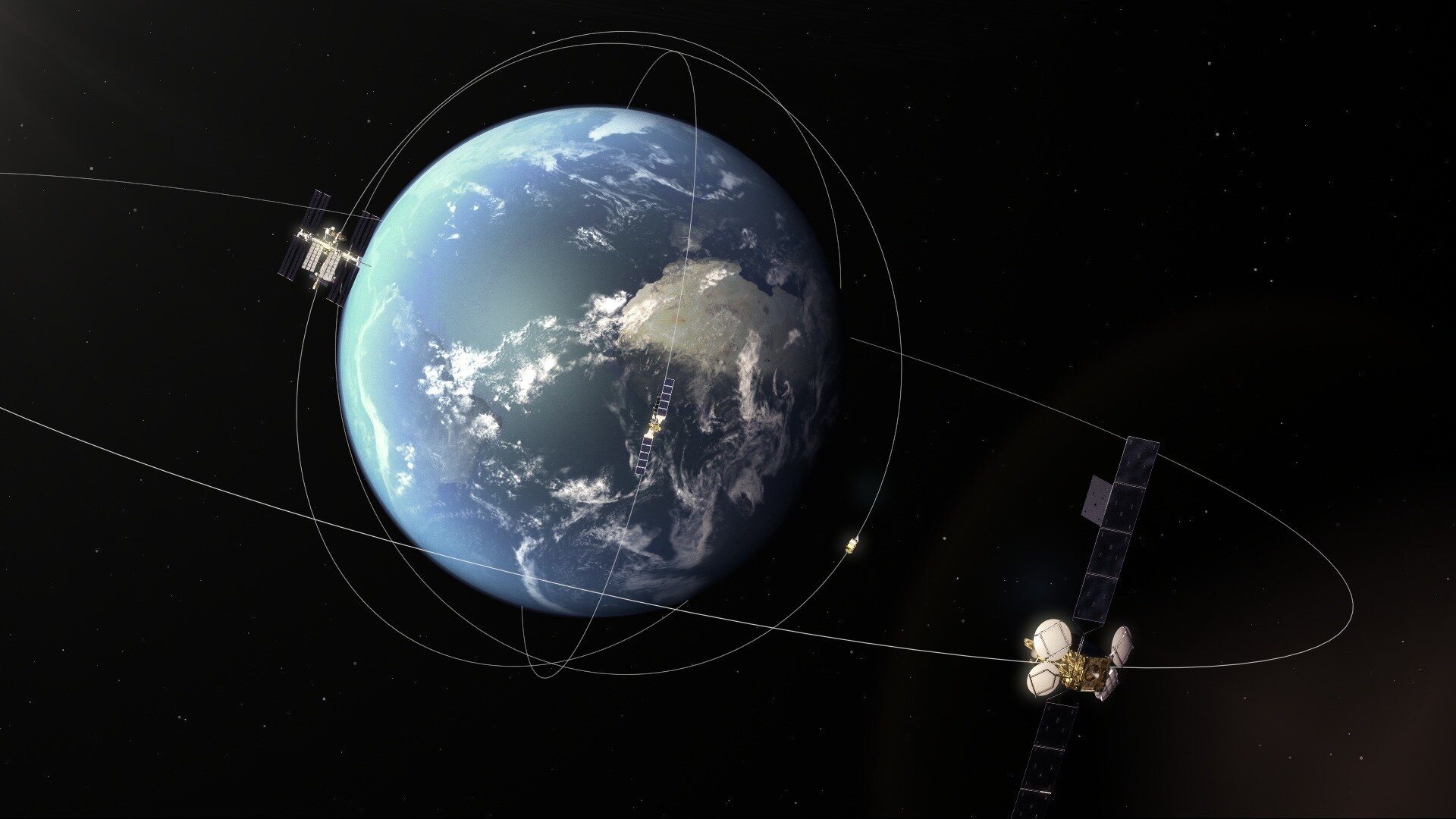 Satellites in Orbit
