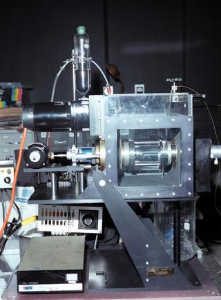 The NASA Bioreactor developed to grow large three-dimension cell clusters.