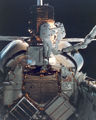 823Px SMMS Repair By STS 41C Astronauts