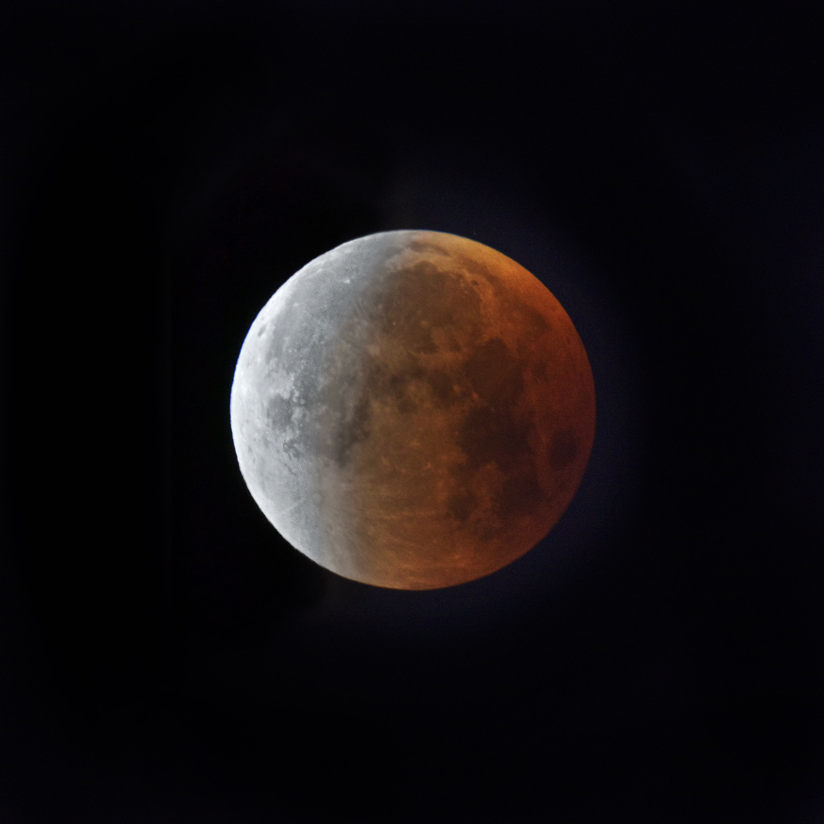 Partial lunar eclipse