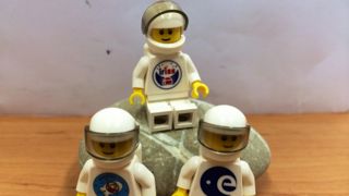 LEGO minifigures for the IRISS mission. 