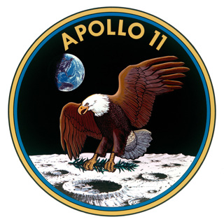 Apollo 11 Mission Patch 800