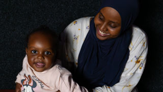 Toddler and Mother enjoying Small Space day