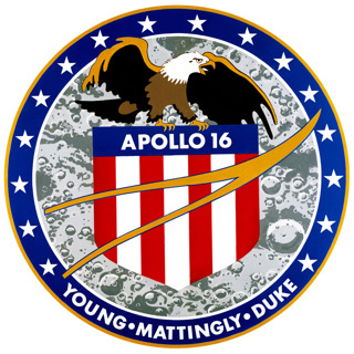 Apollo 16 Mission Patch 800