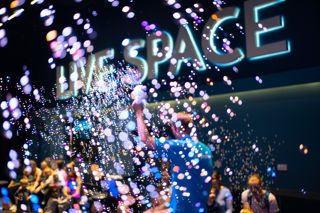 Sensory Play in LIVE Space at Small Space Day