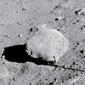 Original image of the Apollo 16 foreground rock.