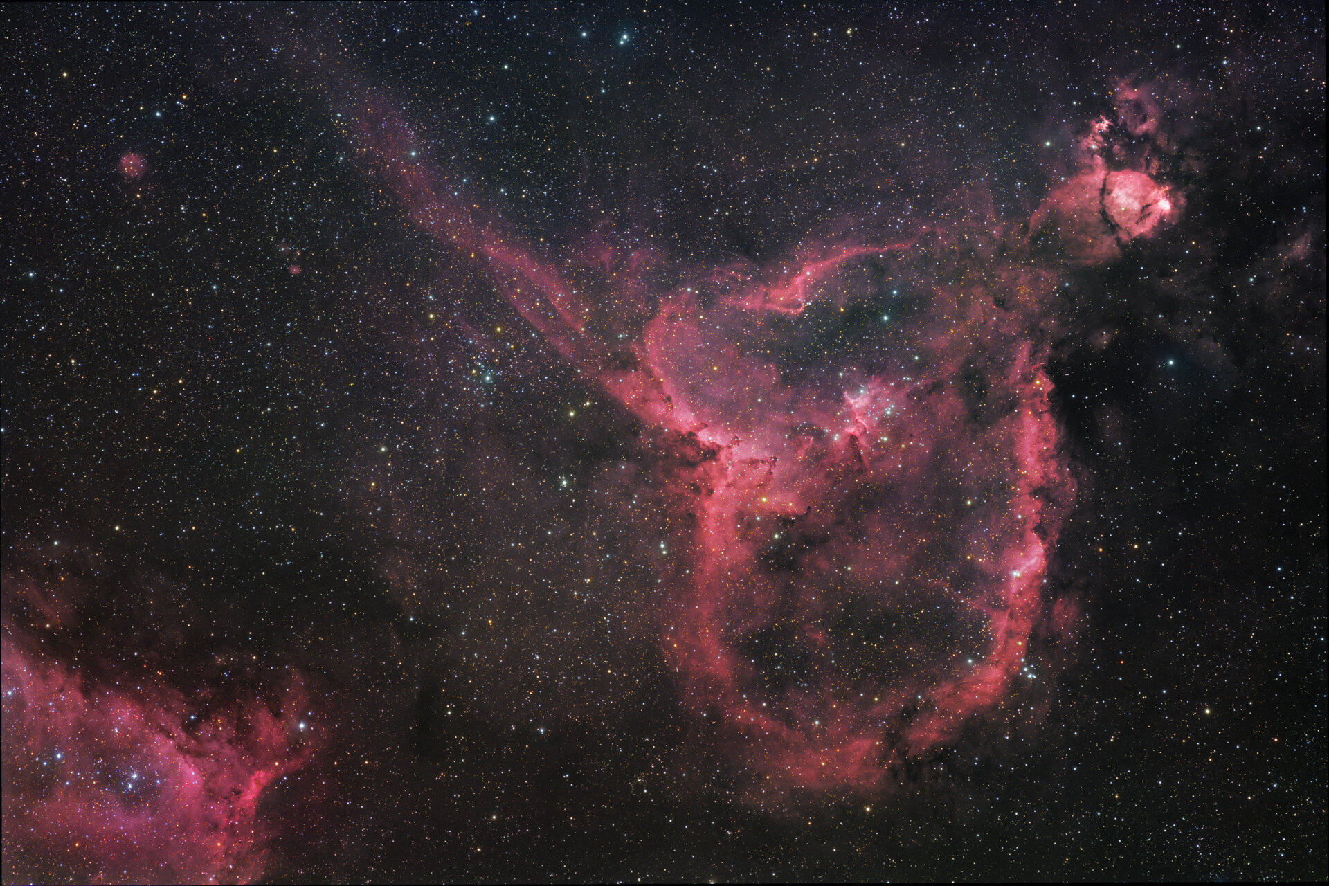 The Heart Nebula. 