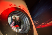 Children in the Vostok Capsule in the Rocket Tower