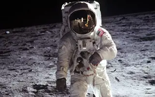 Buzz Aldrin on the Moon during the Apollo 11 mission