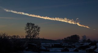 Chelyabinsk Meteor Trace