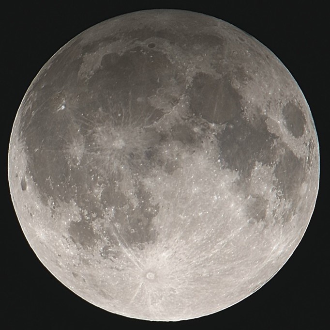 Penumbral lunar eclipse.