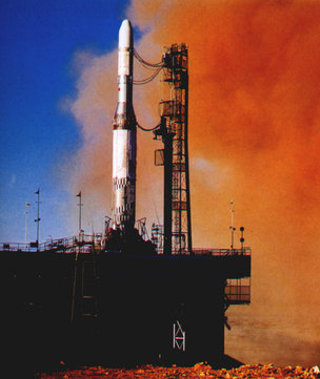 Europa Launcher Test In Woomera Australia. 1966 Medium
