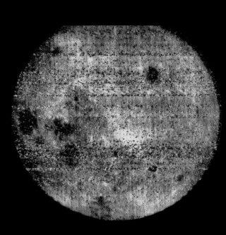 The first ever image of the far side of the moon