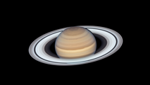 Saturn imaged by the Hubble Space Telescope in June 2019.