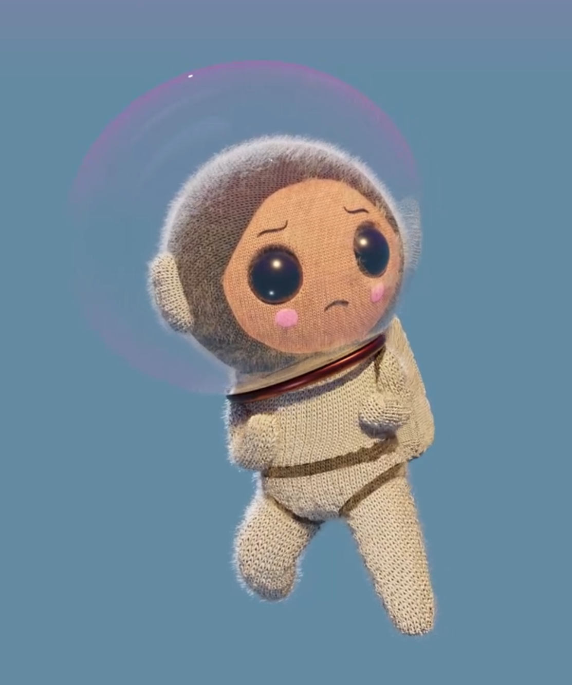 Ziggy looking scared